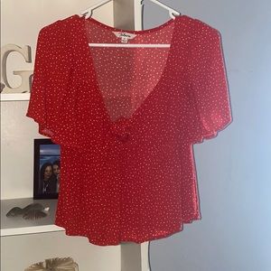 Adorable Polka Dot Top